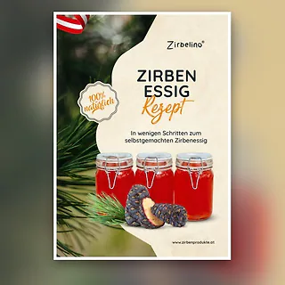 Rezeptheft Zirbenessig 2025