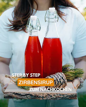 Schon mal Zirbensirup selbst gemacht? Nein? Dann haben wir heute das perfekte Rezept f&uuml;r dich! ???? Wir zeigen dir Schritt f&uuml;r Schritt, wie&rsquo;s geht. Und das Beste: Wir haben noch eingefrorene Zirbenzapfen auf Lager: damit kannst du ganz leicht deinen Sirupvorrat f&uuml;r dieses Jahr aufstocken. ☺️

???????? Das ganze Rezept zum Zirbensirup findest du als kostenlosen Download in unserem Online-Shop. Viel Spa&szlig; beim Nachkochen und speichern nicht vergessen. ????

#zirbelino #zirbenprodukte #zirbensirup #zirbe #zirbenrezept #kochen