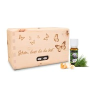 ZirbenDiffuser "KLASSIK" mit der Gravur "Schmetterling" |...