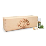 ZirbenDiffuser "AIR-25" mit Gravur "Alpenlandschaft" | Lu...