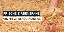 1kg Sp&auml;ne + Zirben&ouml;l