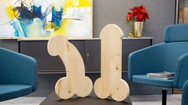 Zirbelino&reg; XL "Cocky Board" aus Zirbenholz | Servierbrett | naturbe...