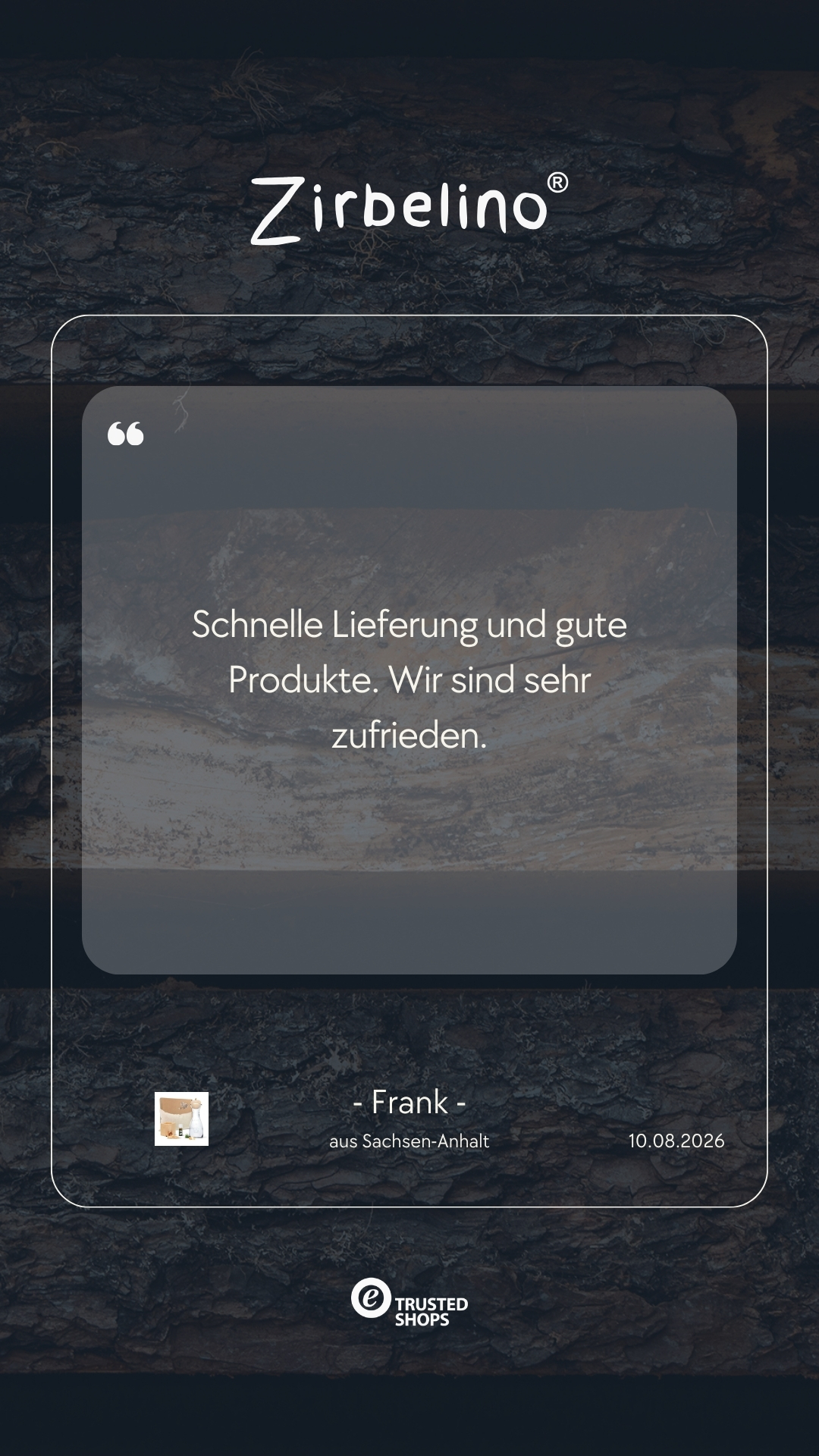 Neueste Story von KISSEN1 Zirbenprodukte GmbH